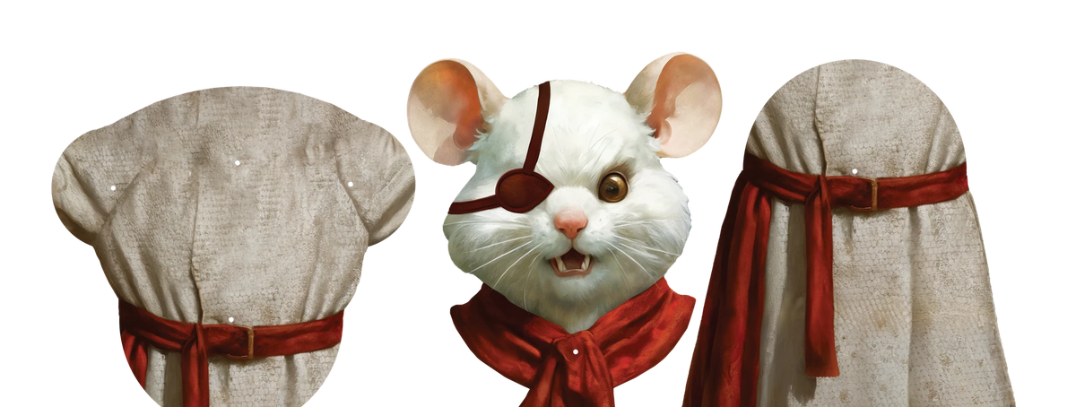 Dormouse Movable Paper Doll
