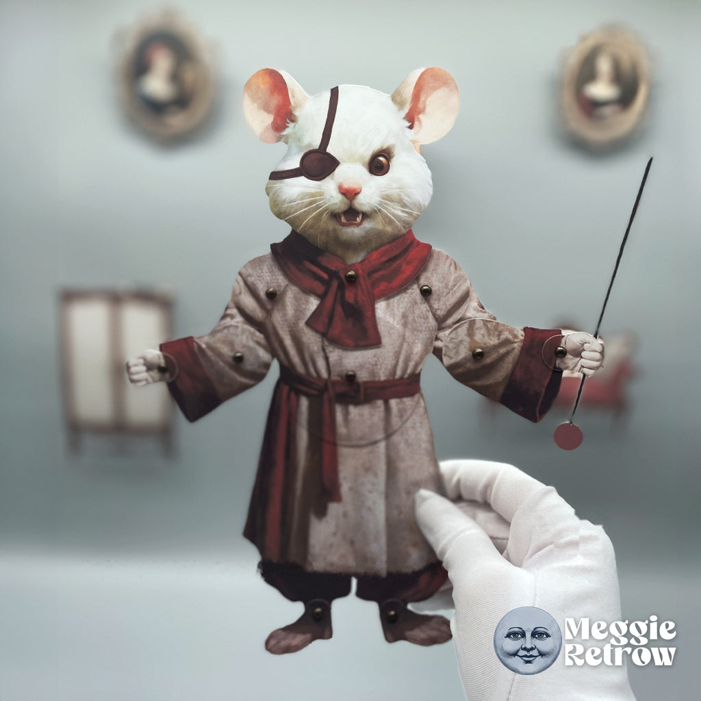 Dormouse Movable Paper Doll
