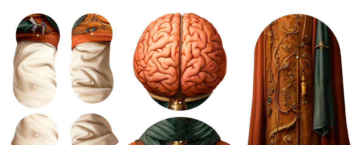 Dr. Brainz Poupée en Papier Articulée