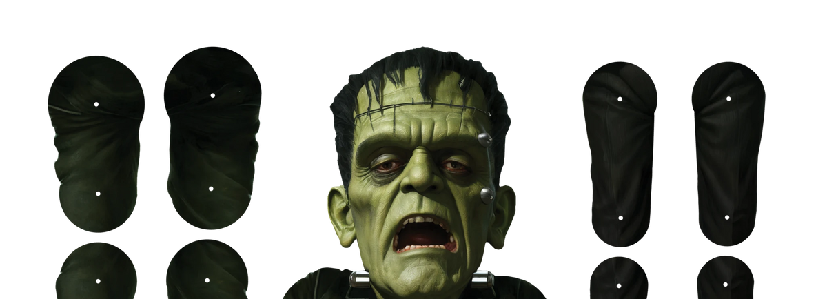 Frankenstein Movable Paper Doll