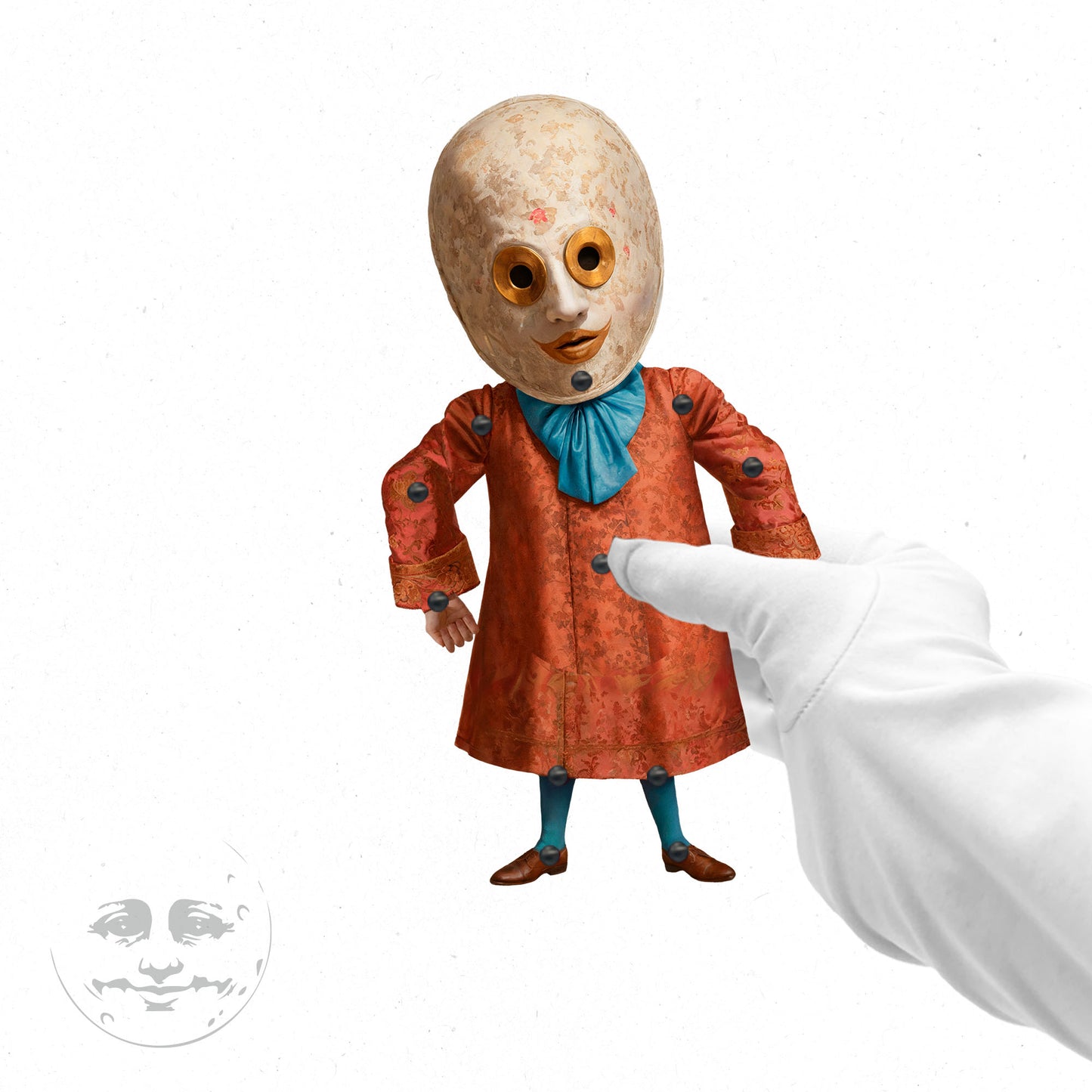 Hidden Howl bewegliche Papierpuppe