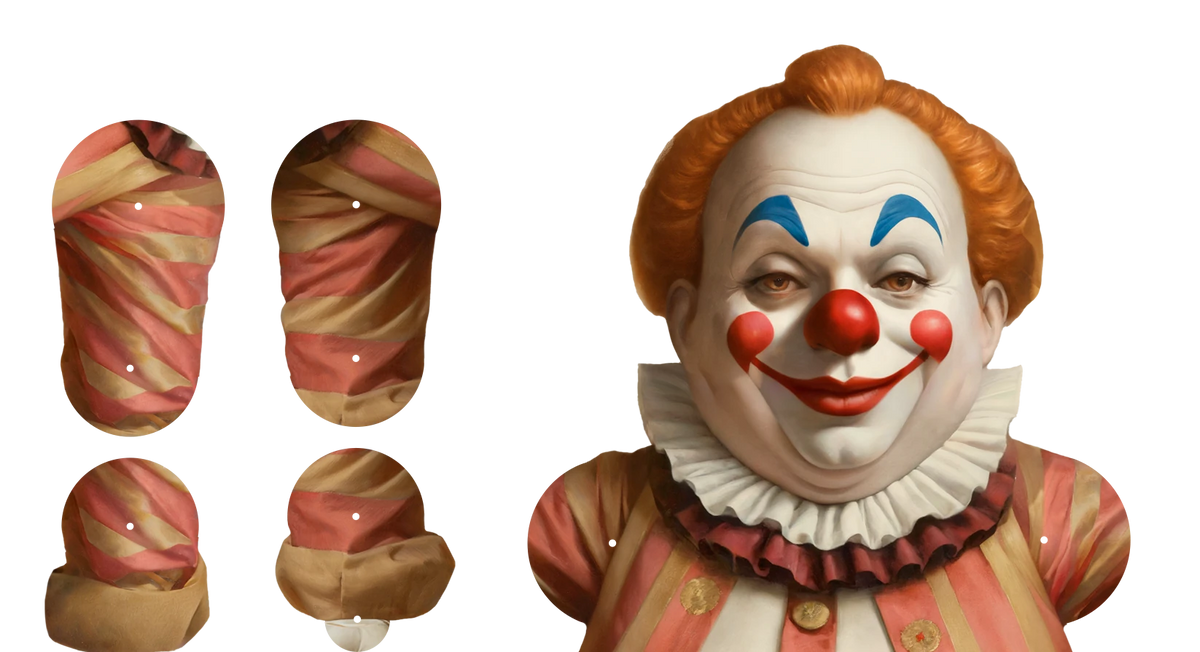 Jester Jack Movable Paper Doll
