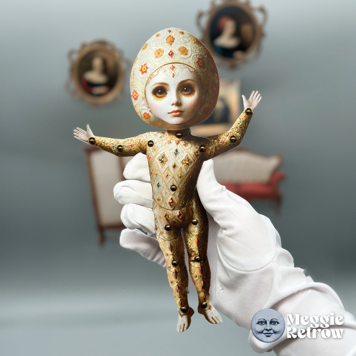 ORABELLA Articulated Paper Doll