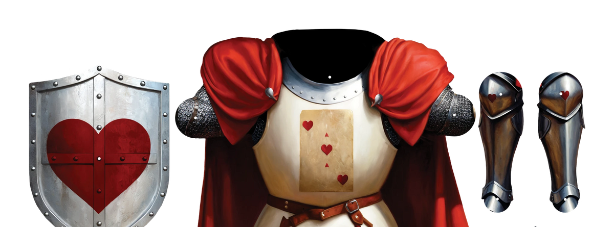 Red Knight Movable Paper Doll