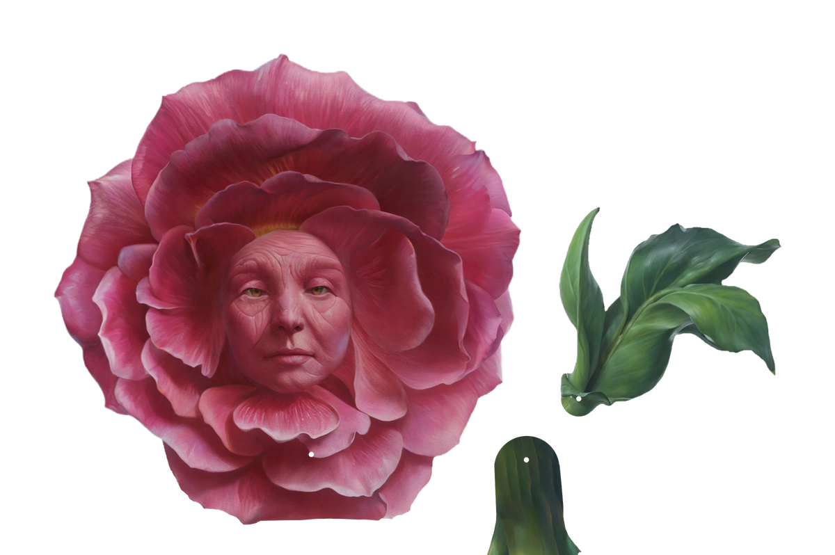 Talking Flower Movable Paper Doll
