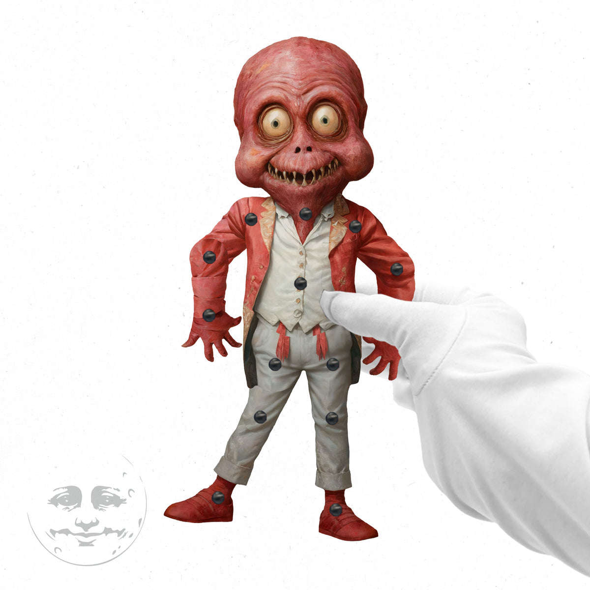 Ghul bewegliche Papierpuppe