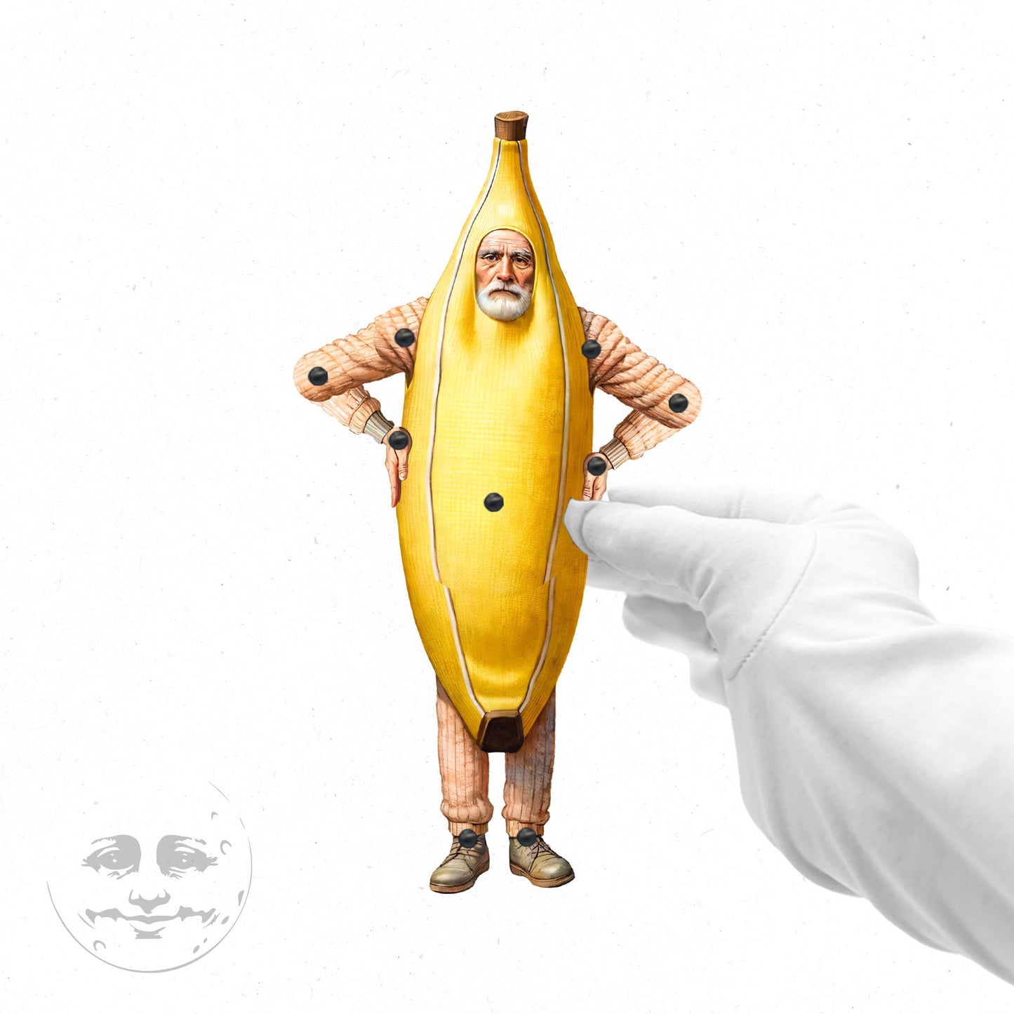 Banana Costume Paper Doll