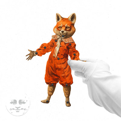 Mr. Foxy Movable Paper Doll