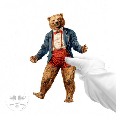 BEAROCRACY Patriotic Bear Paper Doll