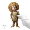Verziertes CELESTINA bewegliches Papierpuppenset