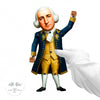 George Washington Articulated Paper Doll