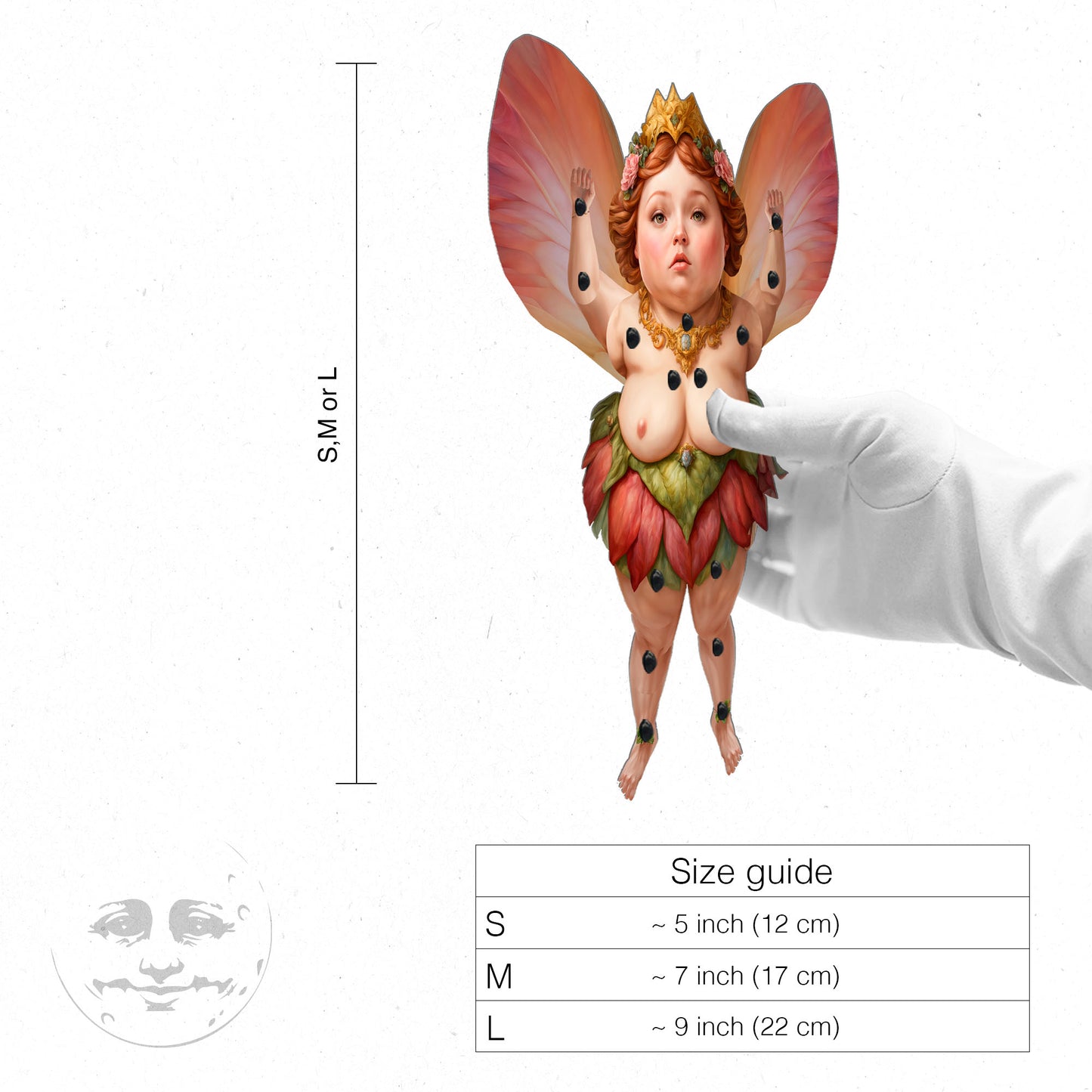 AERIN the Fairy Queen - Articulated Paper Doll