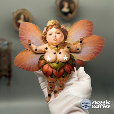 AERIN the Fairy Queen - Articulated Paper Doll
