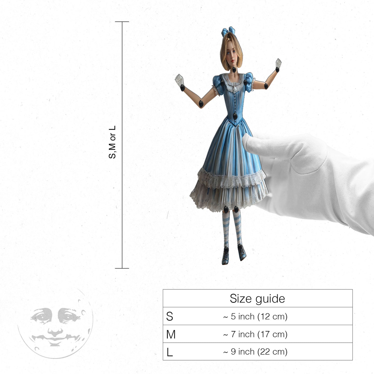 Alice Movable Paper Doll