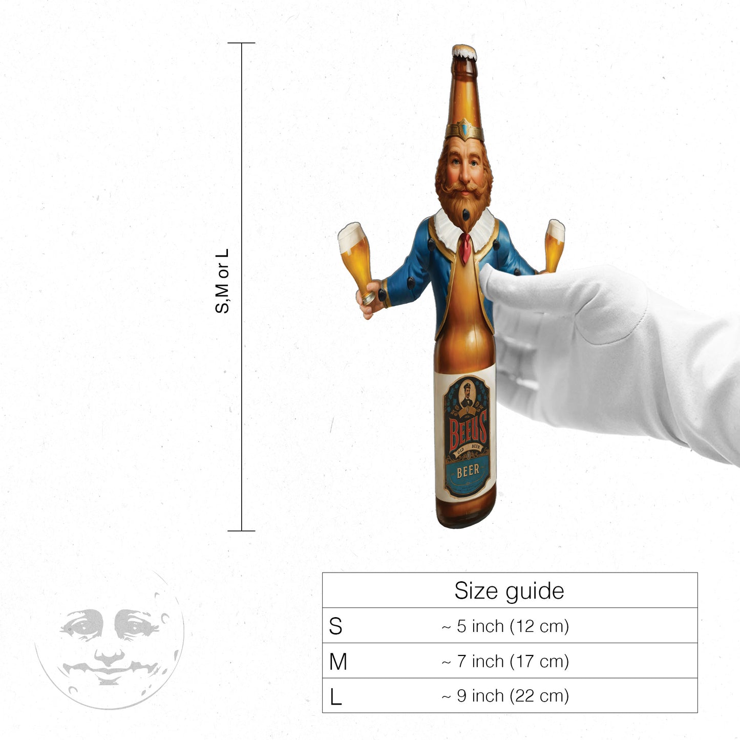 Beery Beer Movable Paper Doll DIY Kit