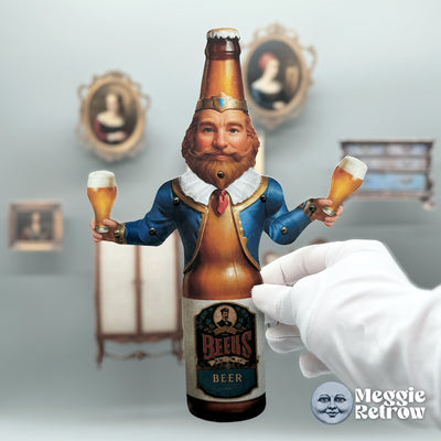 Beery Beer Movable Paper Doll DIY Kit