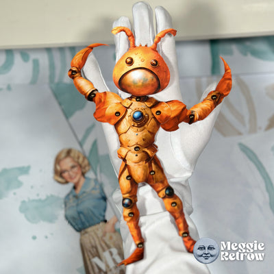 Cancer Zodiac Articulated Paper Doll
