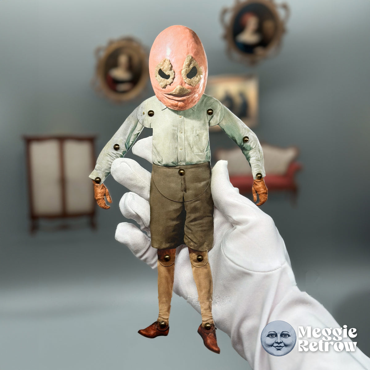 Chester Egg Paper Doll