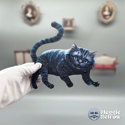 Cheshire Cat Movable Paper Doll
