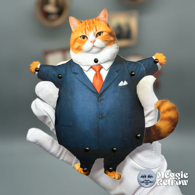 Chief Cat Movable Paper Doll