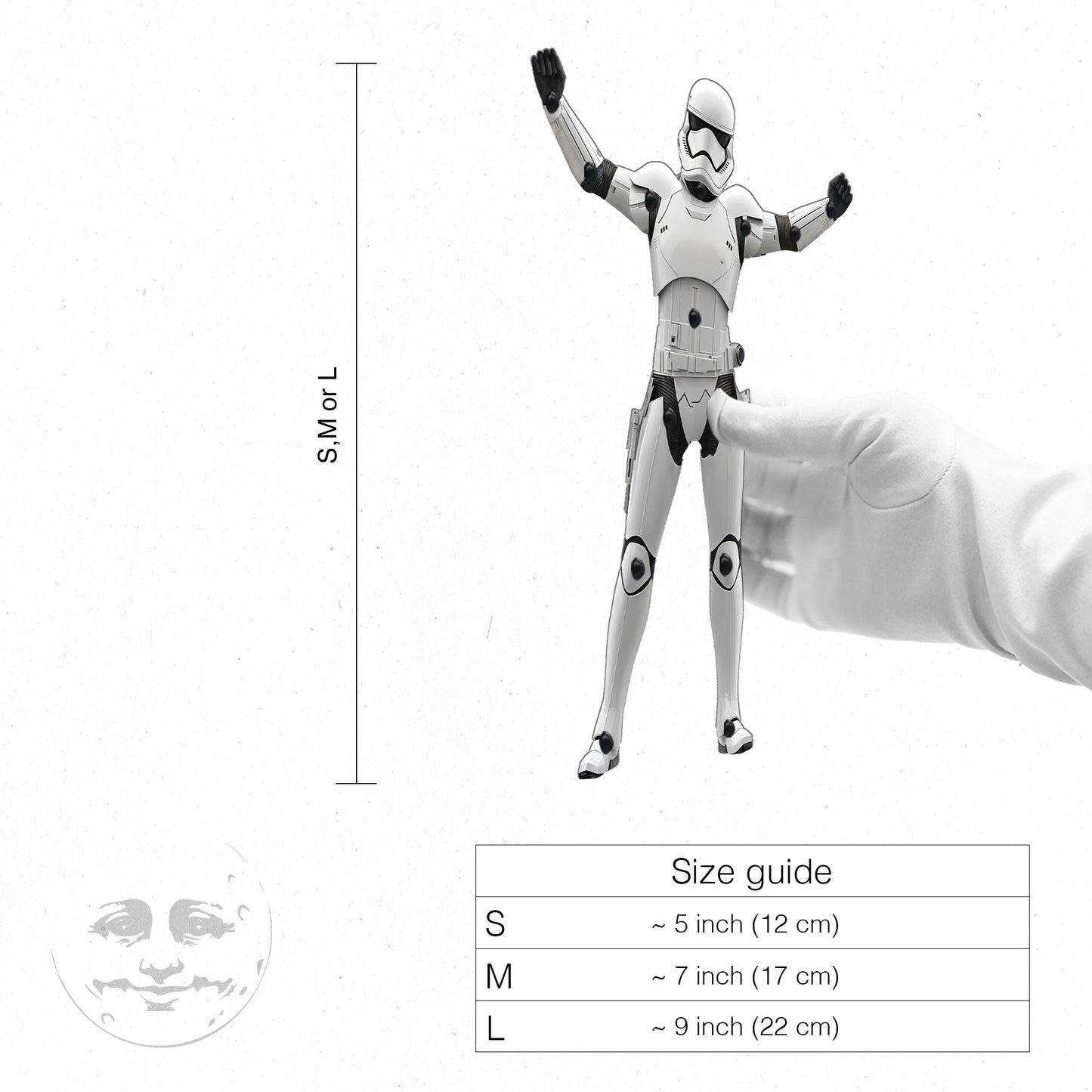 Clone Soldier Movable Paper Doll