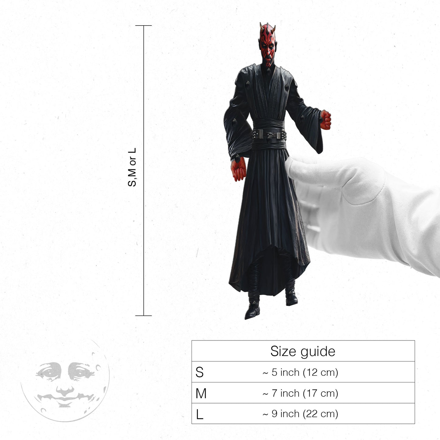 Darth Moul Movable Paper Doll