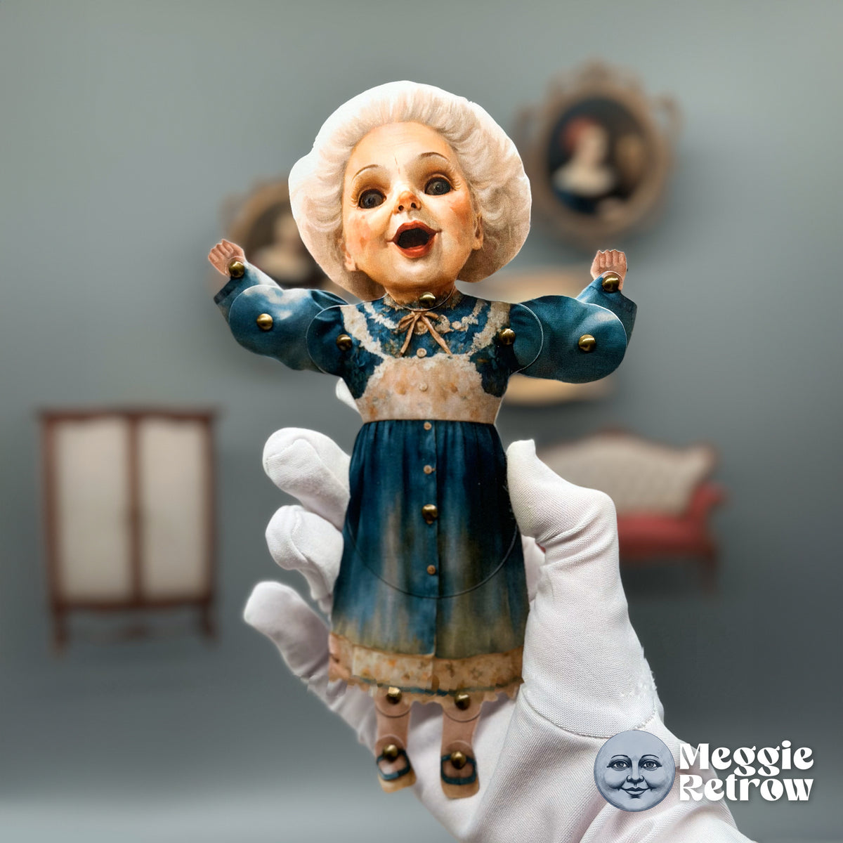DIY Movable Dolly Paper Doll Kit