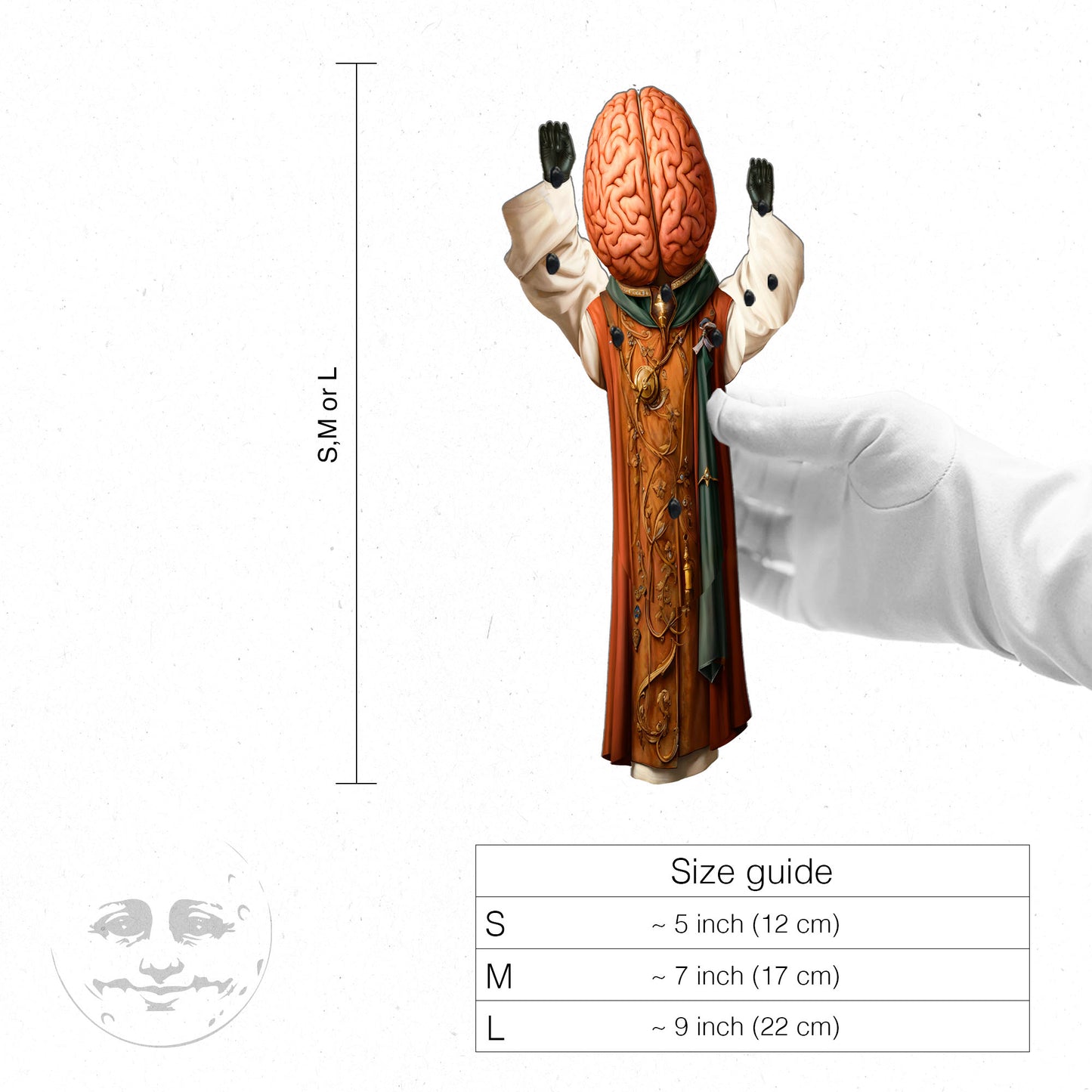 Articulated Dr. Brainz Paper Doll