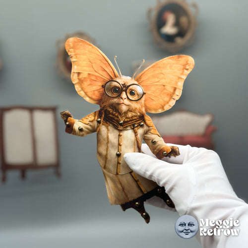 Movable Dr. Mothir Paper Doll DIY