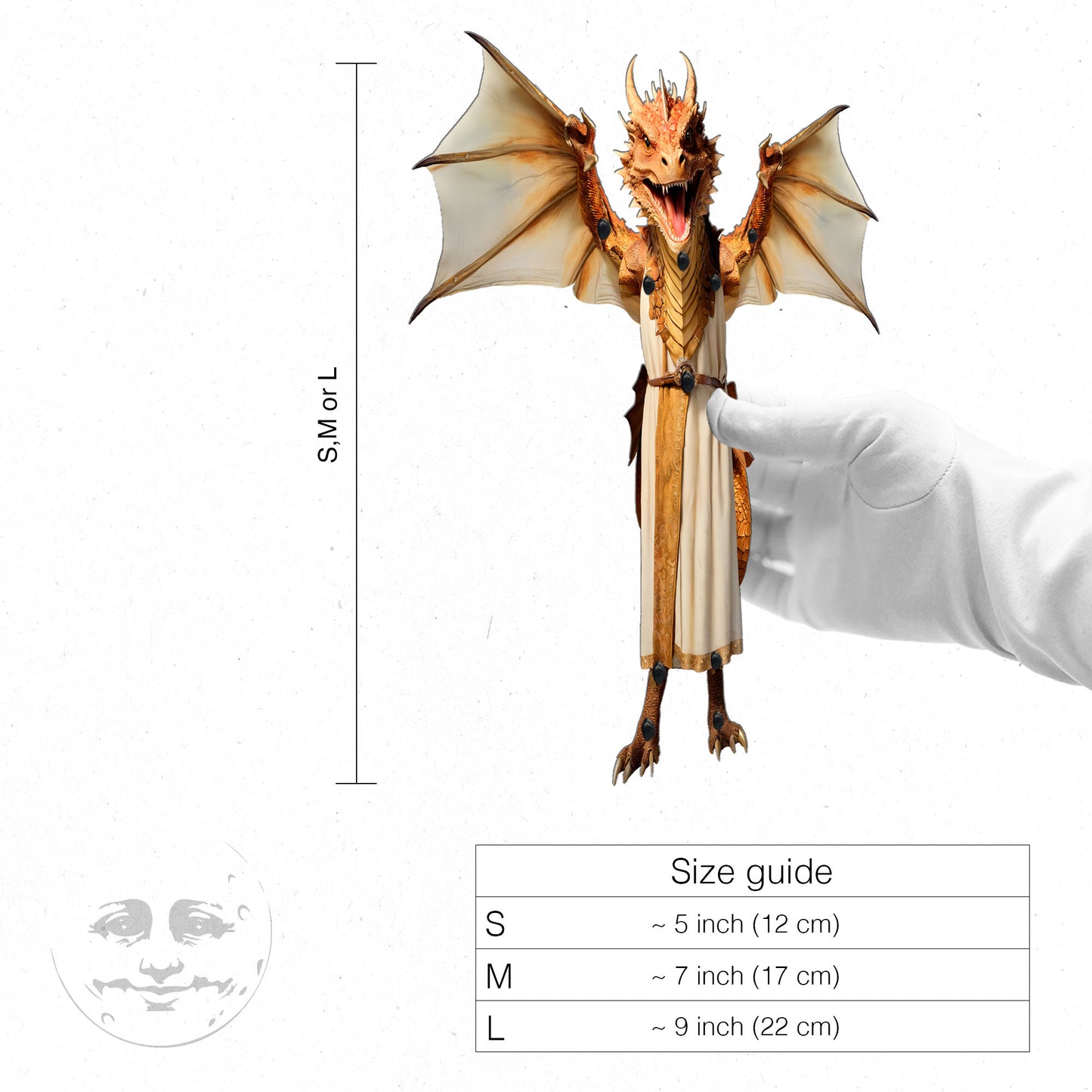 Draco the Dragon - Articulated Paper Doll