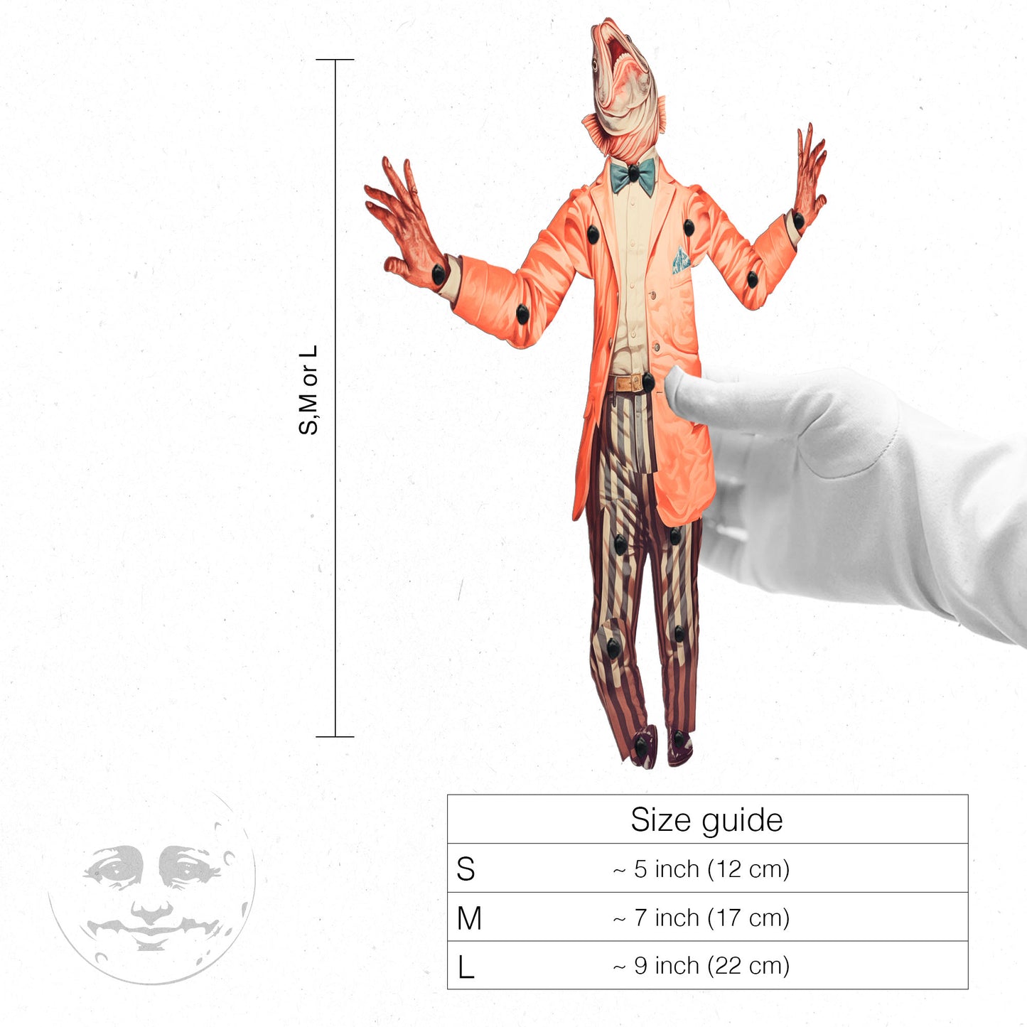 Fish-Forge Movable Paper Doll