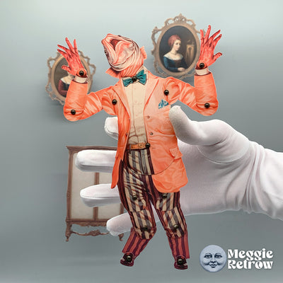 Fish-Forge Movable Paper Doll