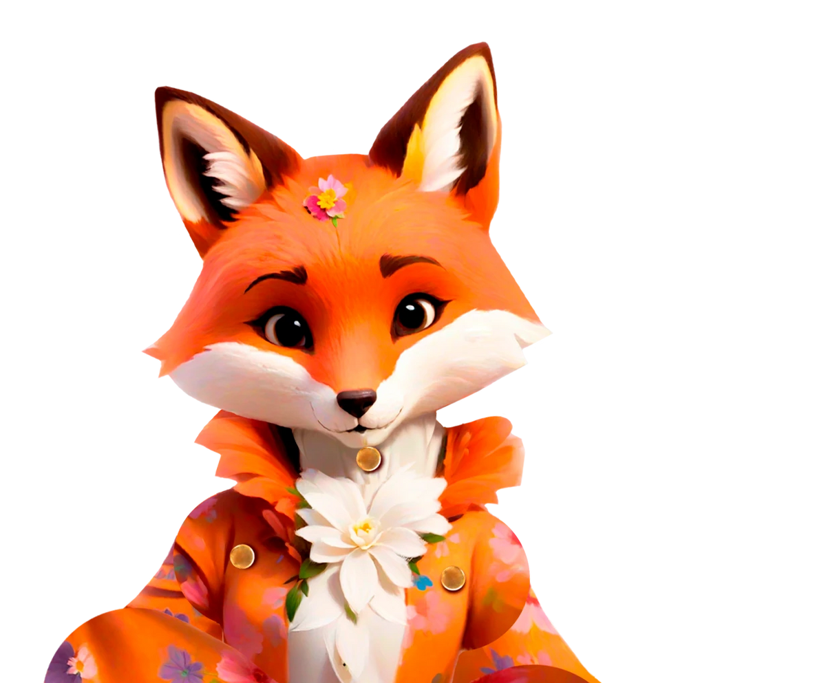 FOXY Movable Paper Doll