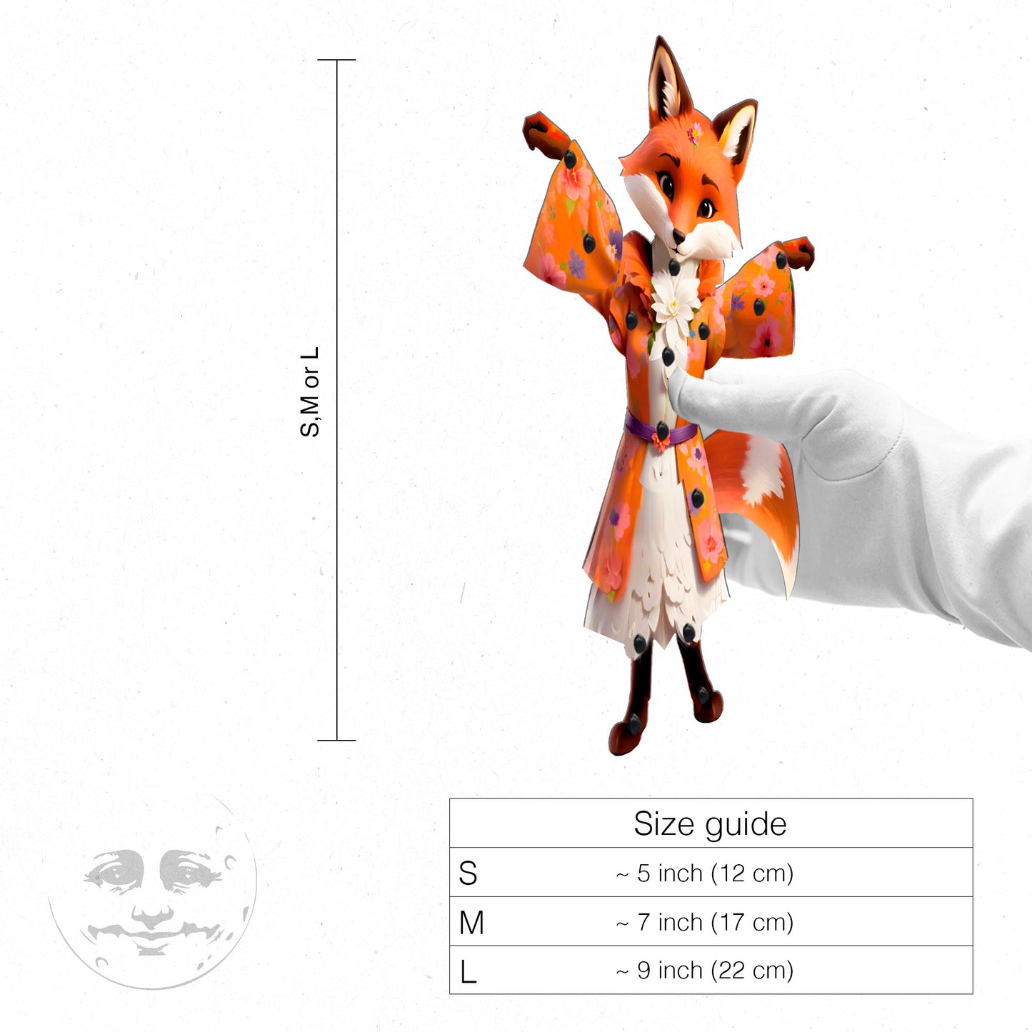 FOXY Movable Paper Doll