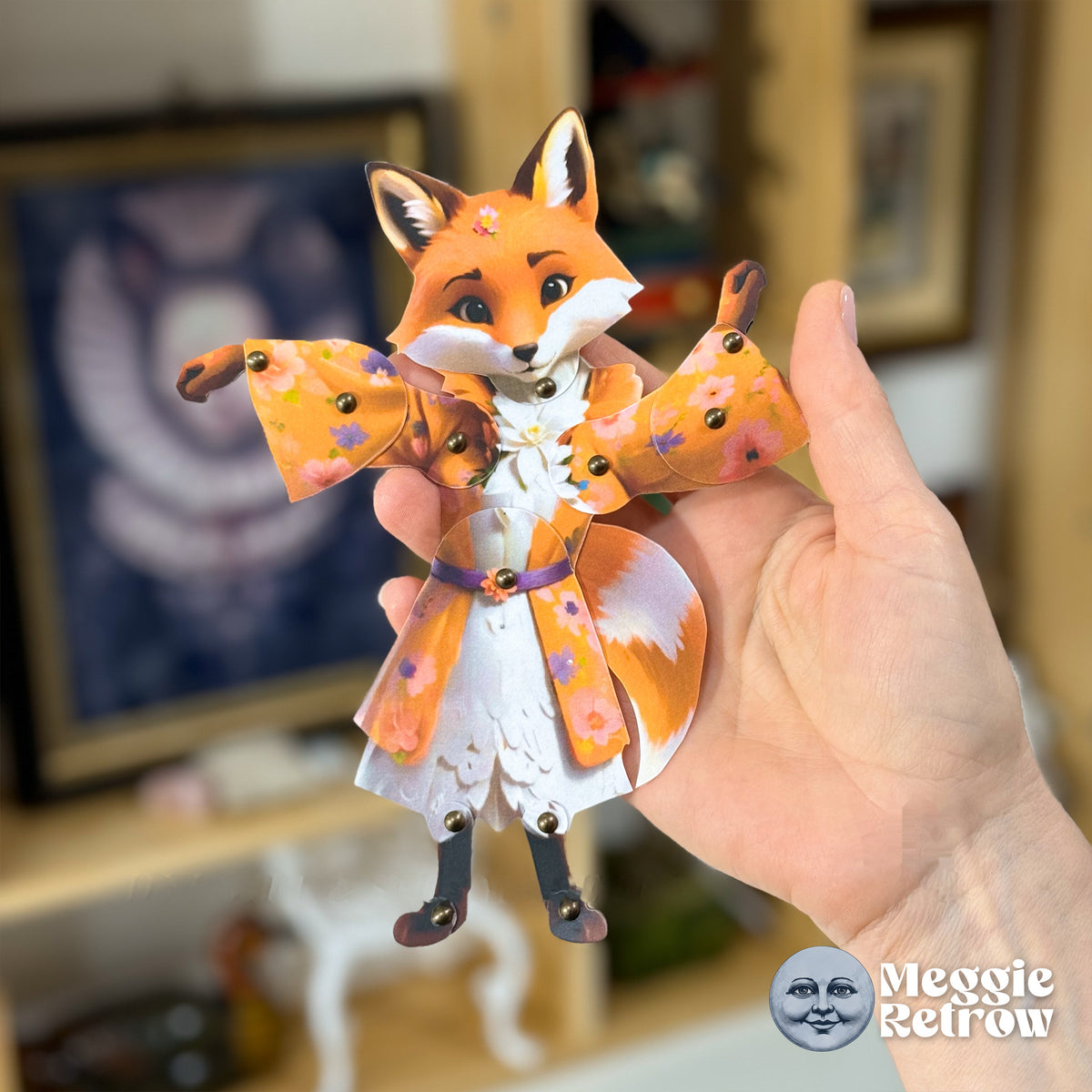 FOXY Movable Paper Doll