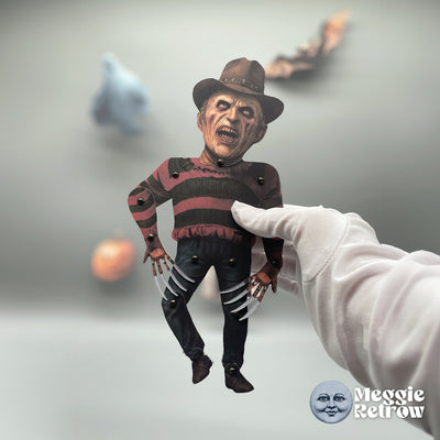 Freddy Krueger Movable Paper Doll