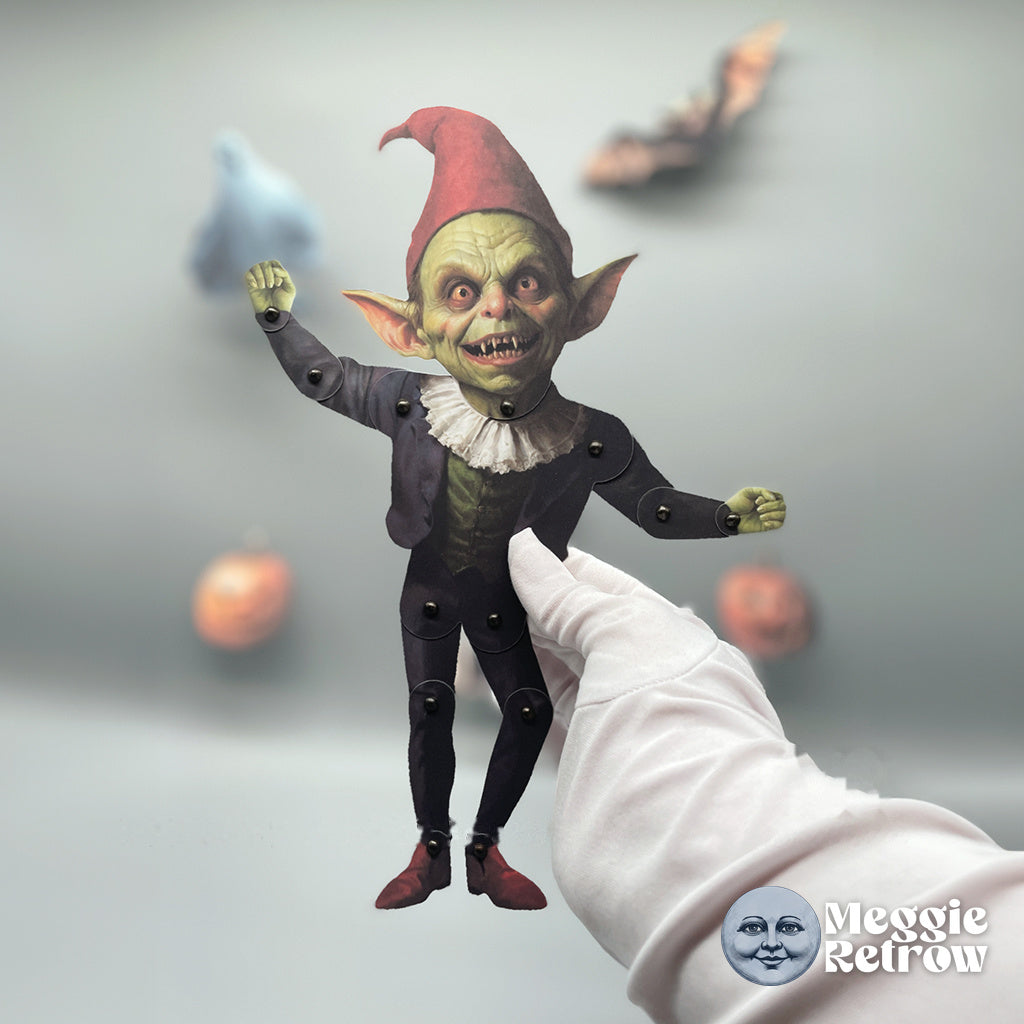 Frightful Fizzle Movable Paper Doll