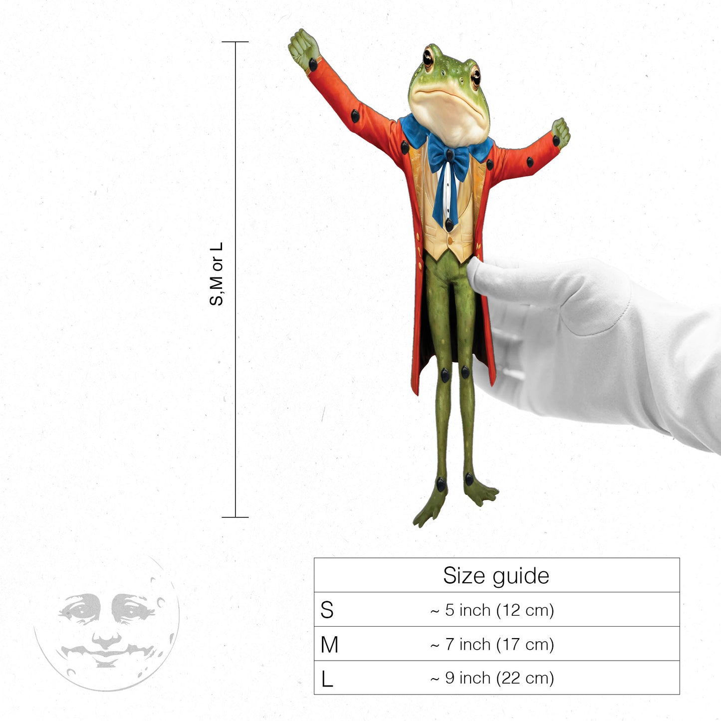 Frog Servant Movable Paper Doll