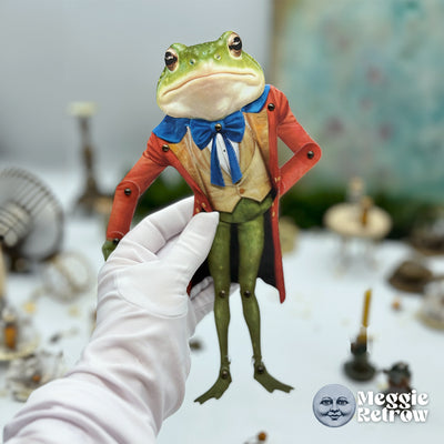 Frog Servant Movable Paper Doll