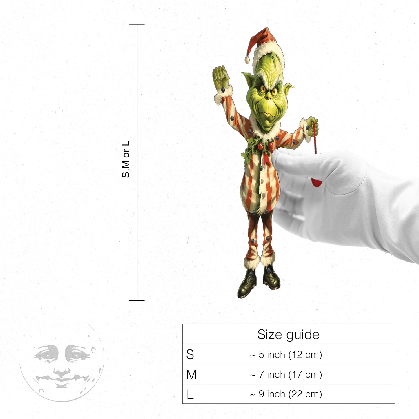 Grinch - Articulated Paper Doll