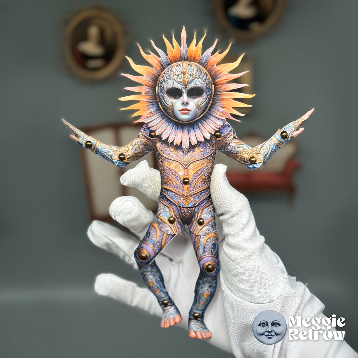 Guaraci Movable Paper Doll DIY
