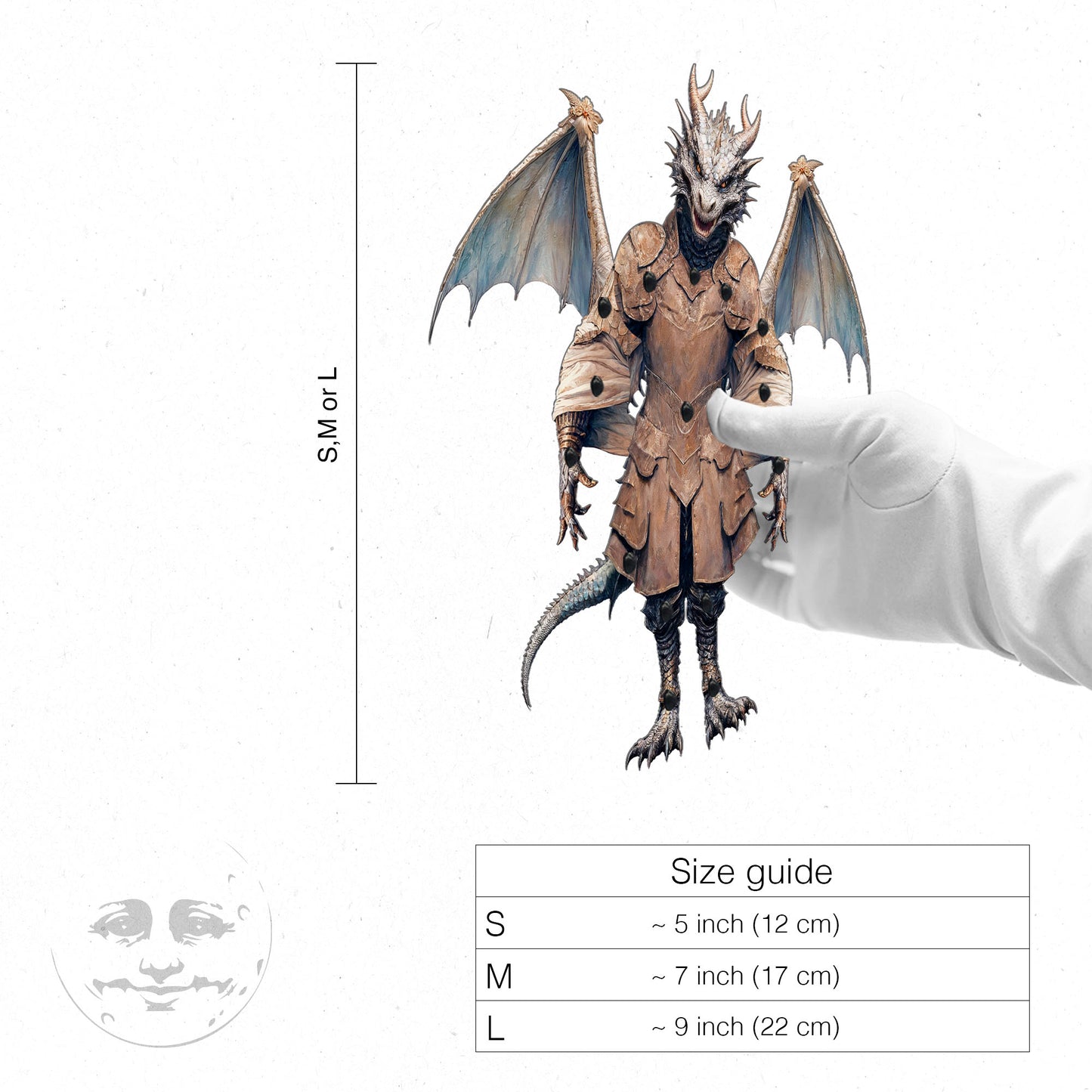 Guardian Gargoyle Movable Paper Doll