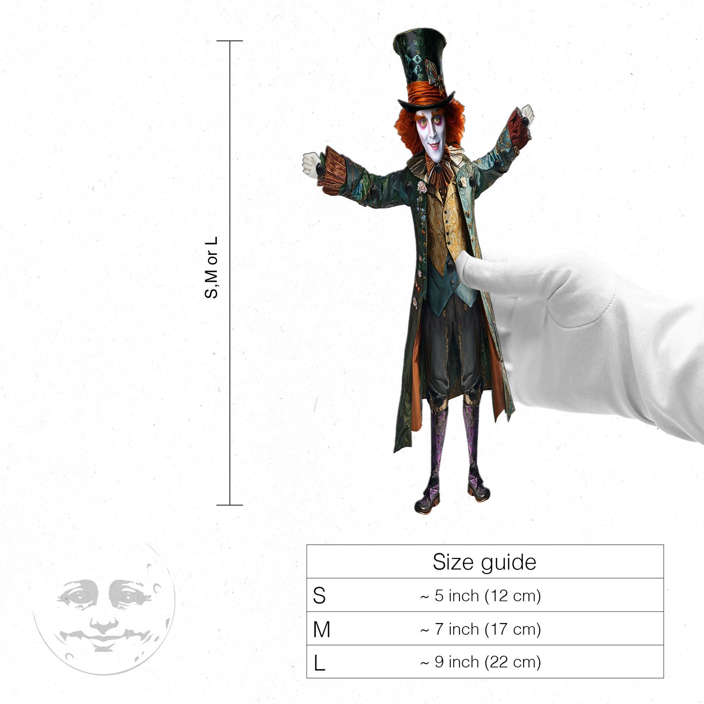 Mad Hatter Movable Paper Doll