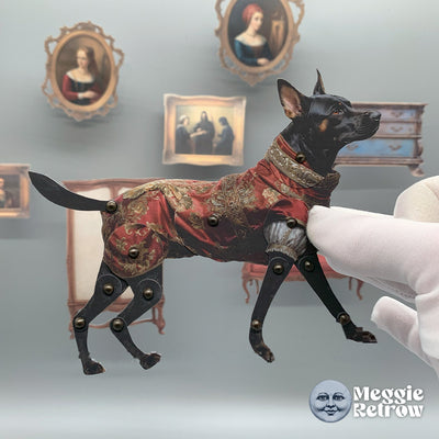 Majestic Paws Movable Paper Dog