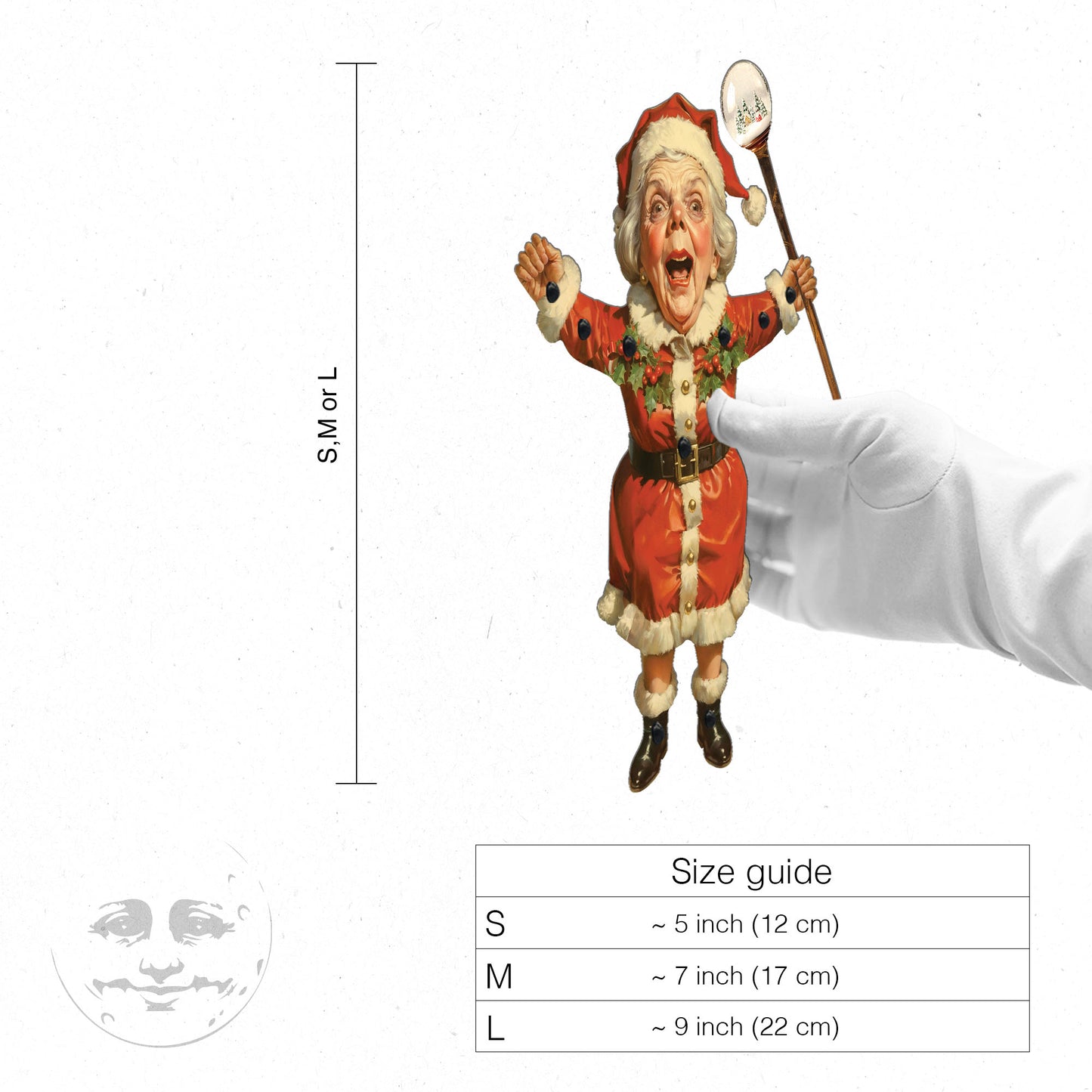 Miss Claus - Articulated Paper Doll