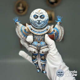 Moon-Man Articulated Paper Doll