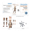 Mr. RABZ Rabbit Movable Paper Doll