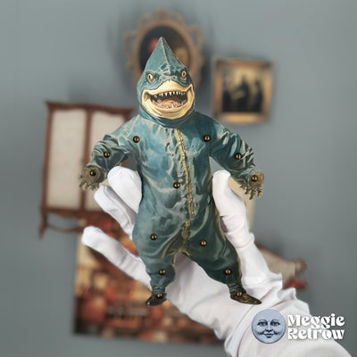 Mr. Sharky Movable Paper Doll