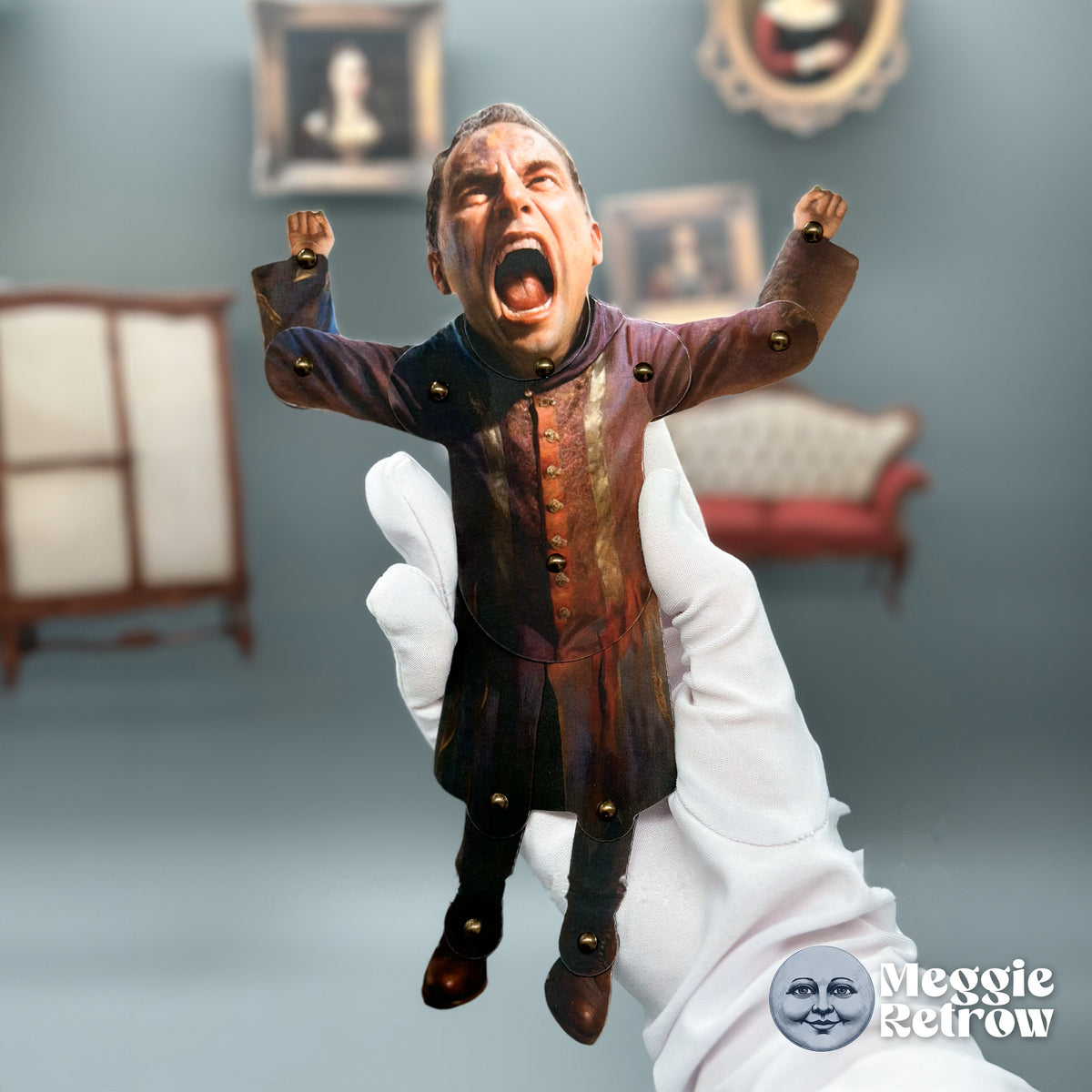 Movable Wizard NOOBLY Paper Doll