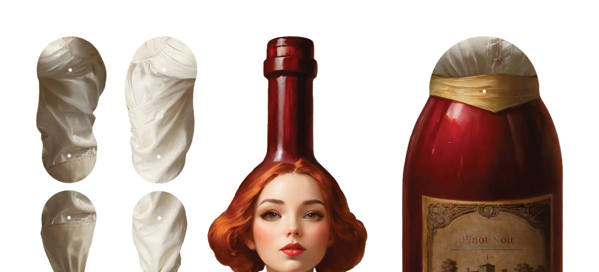 Pinot Noir Movable Paper Doll